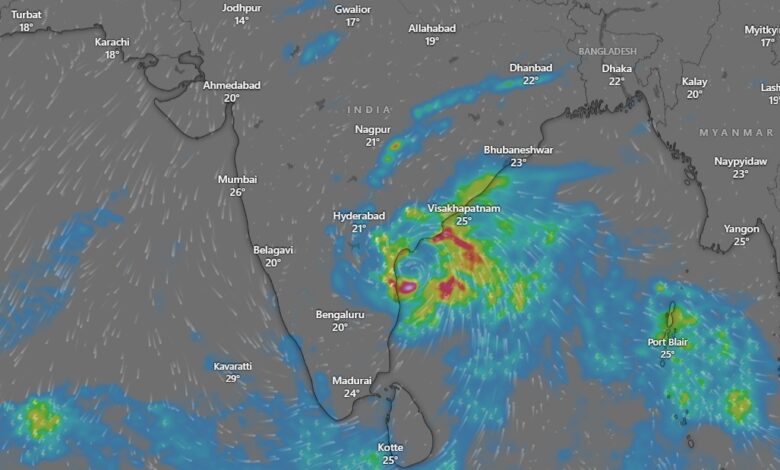 cyclone michaung update