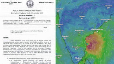 Cyclone Michaung 4 district govt holiday