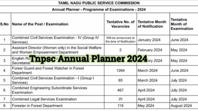 tnpsc annual planner 2024