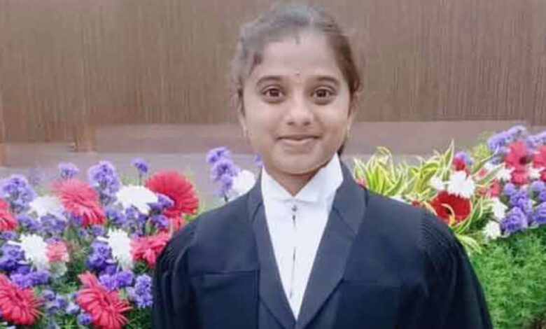 1st tribal woman civil judge of tamil nadu