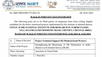 icmr recruitment 2024