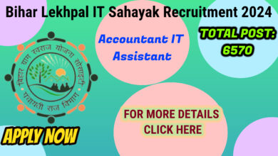 Bihar Lekhpal IT Sahayak Recruitment 2024