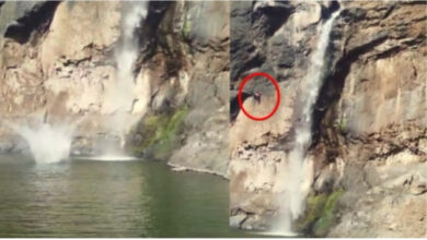 man dies in waterfalls for reels