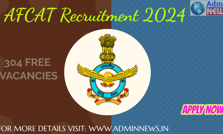 AFCAT Recruitment 2024