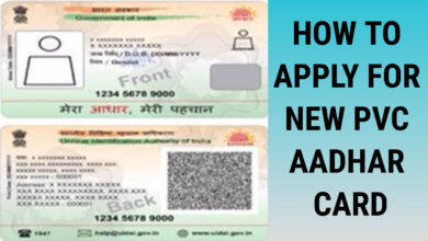 apply pvc aadhar card online 