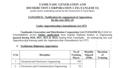 tangedco recruitment 2024