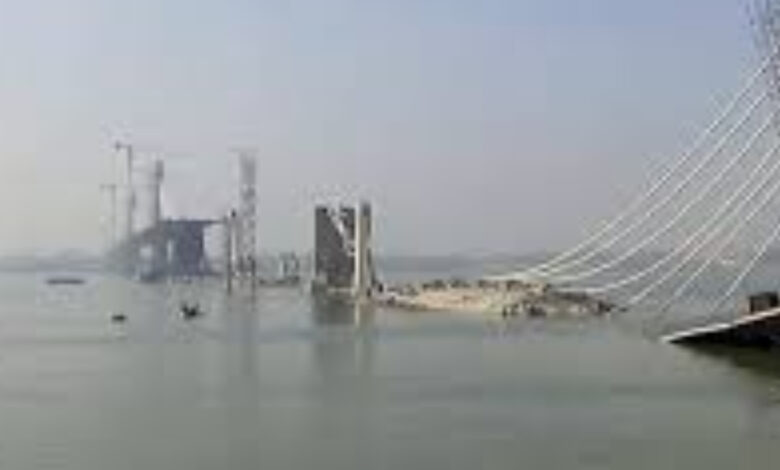 bihar bridge collapsed