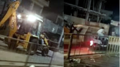 drunk jcb driver ran over people