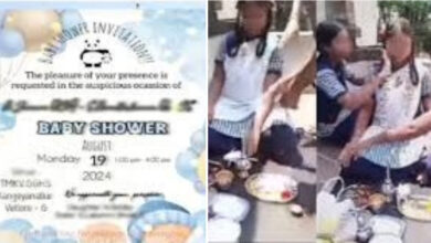 baby shower reels video by 12th class students