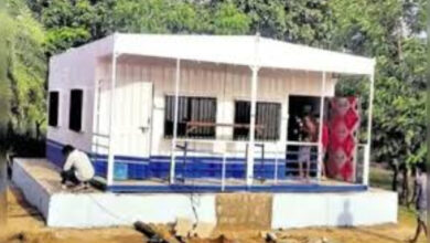 first container school in telangana