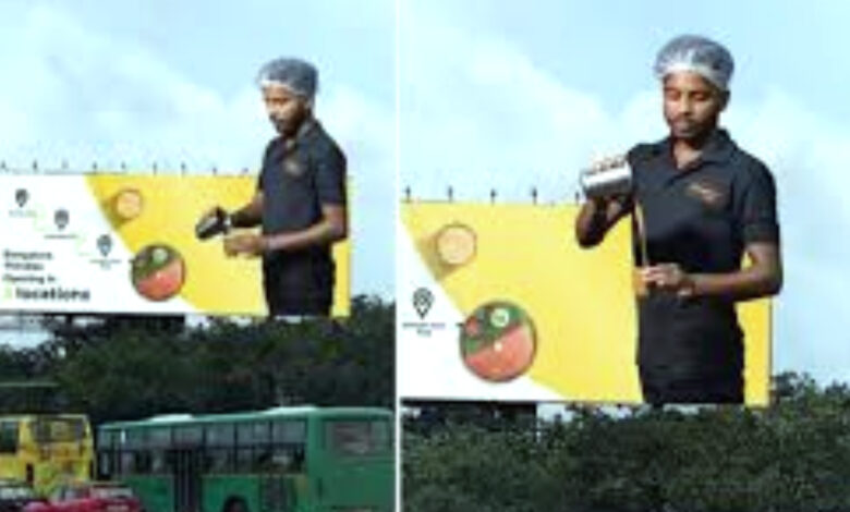 Bengaluru viral 3d billboard