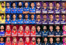 IPL 2025 teams and all squads full players list